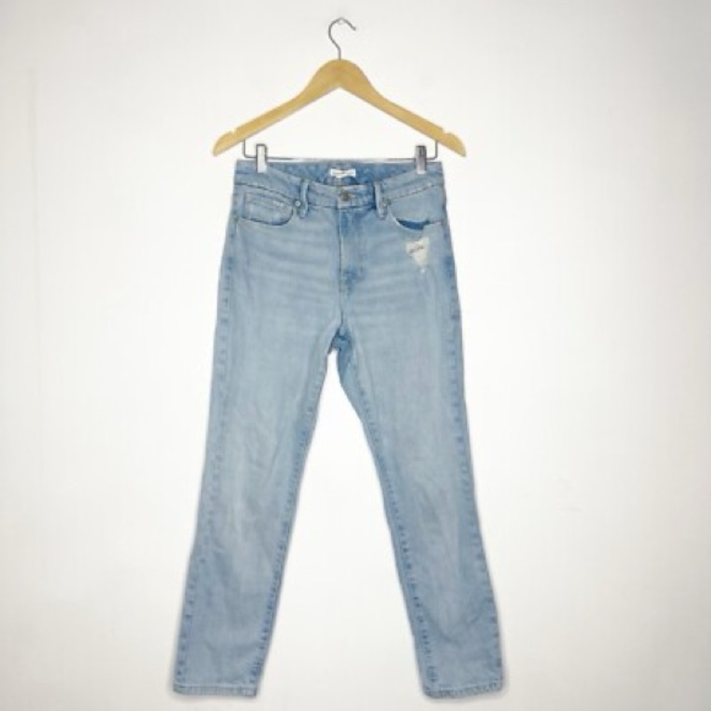 Good American Classic Straight Leg Jeans GC602T Blue681